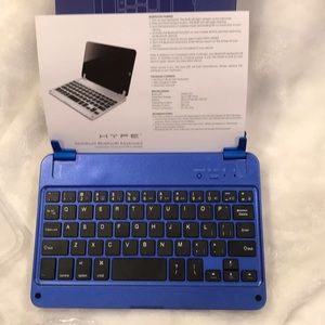 Hype Aluminum Bluetooth keyboard case & stand